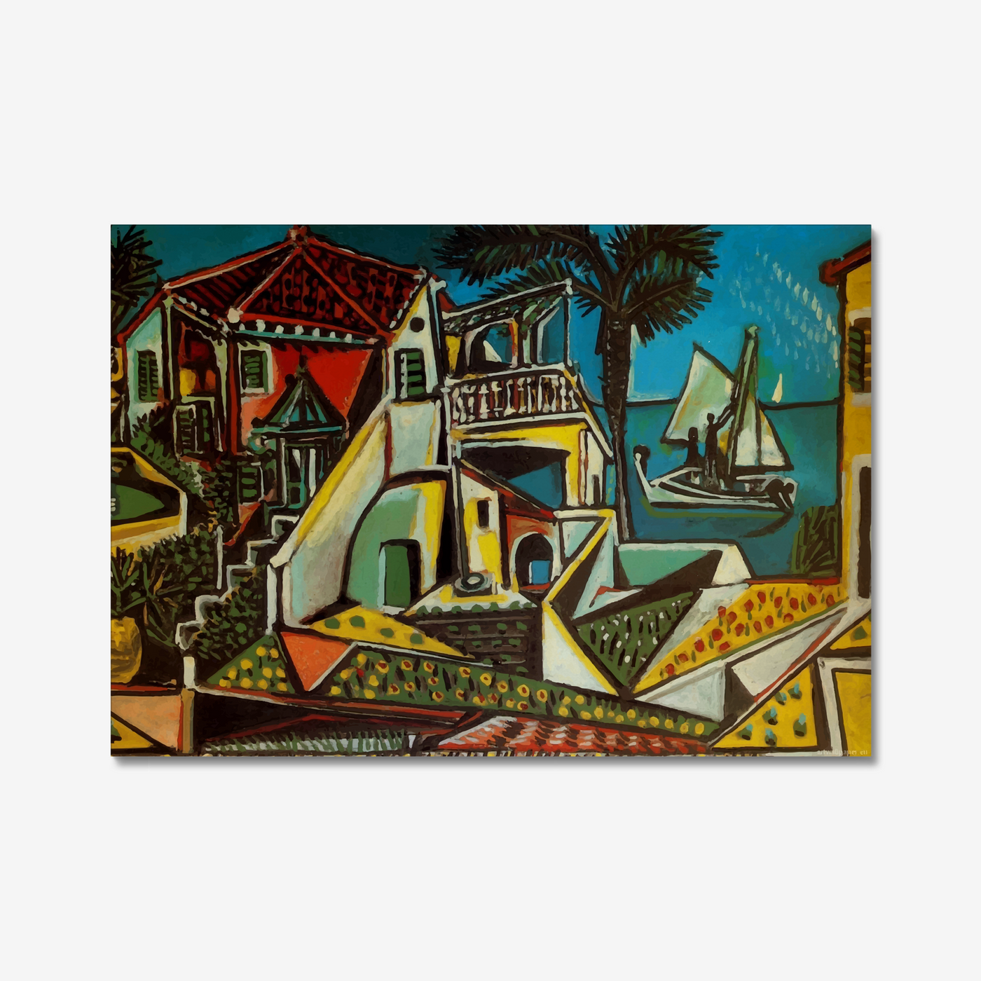 PABLO PICASSO MEDITERRANEAN LANDSCAPE